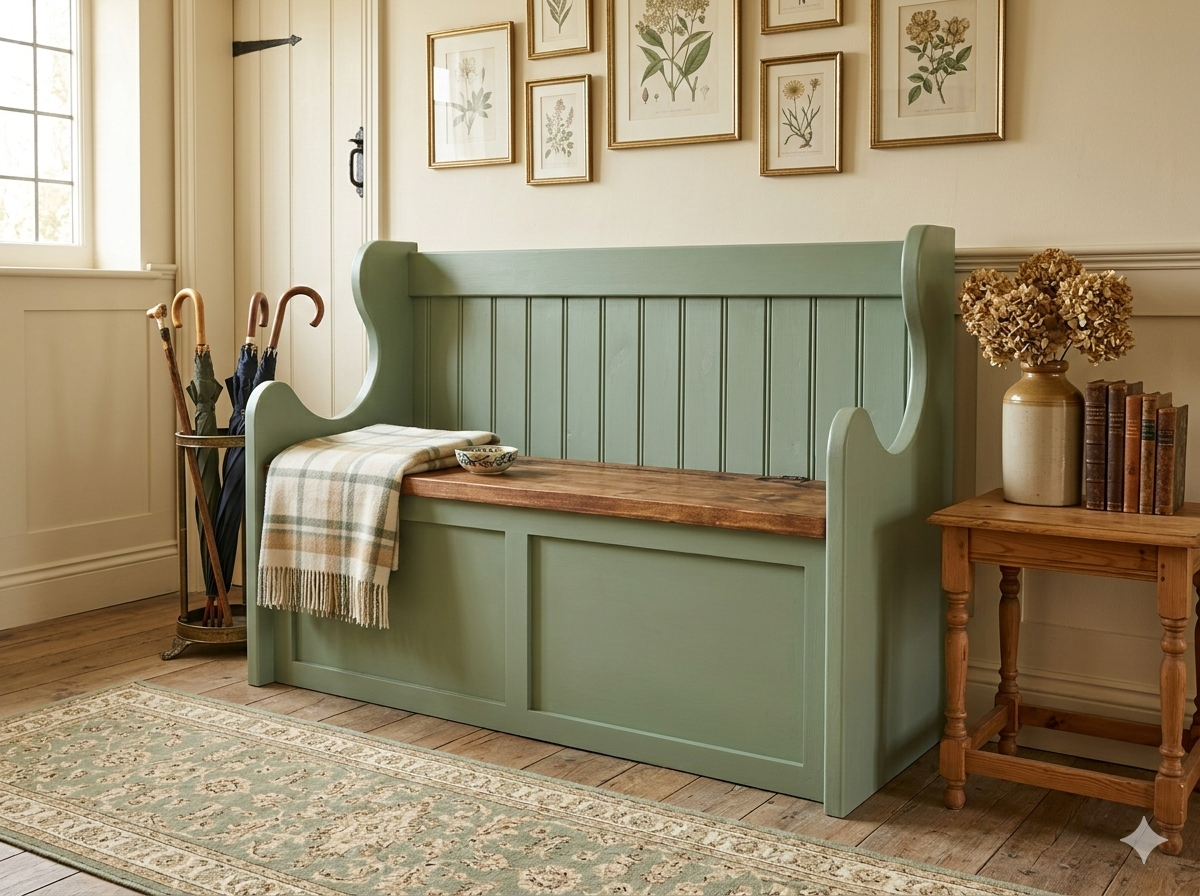 Heritage High-Back Storage Settle | Prices from £400